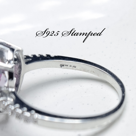 🎀925 Gradient Mystic Topaz Diamond Accent Ring - Picture 4 of 6